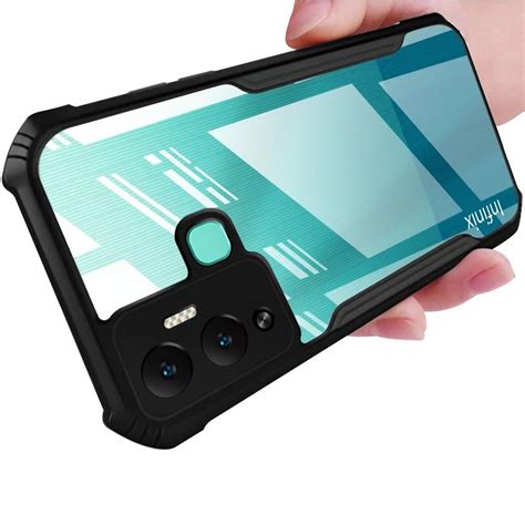 Caixa Acr Lica Transparente Prova De Choque Infinix Hot Play Nfc I S S I Pro
