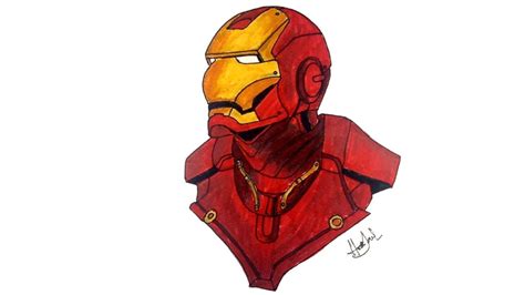 Iron Man Images For Drawing - For easy ironman drawing tutorial, you ...