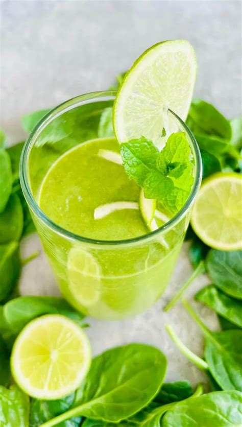 Lime Smoothie (Using Whole Lime)