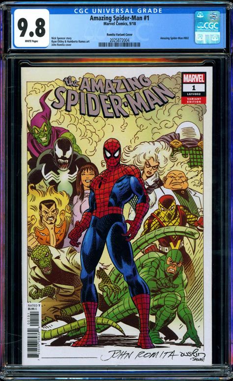 Comicconnect Amazing Spider Man Cgc Nm M