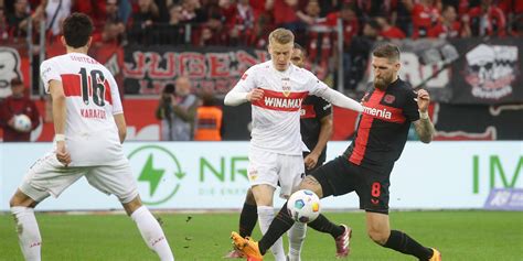 Bundesliga 31 Spieltag Bayer Leverkusen Gegen VfB Stuttgart Im