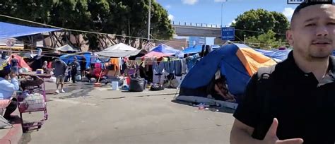 Exclusive Over 1000 Us Bound Migrants Living On The Streets Of