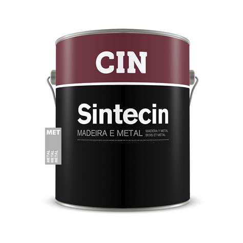 Sintecin Metal 40245 Esmalte Sintético Para Metais Tintas Cin