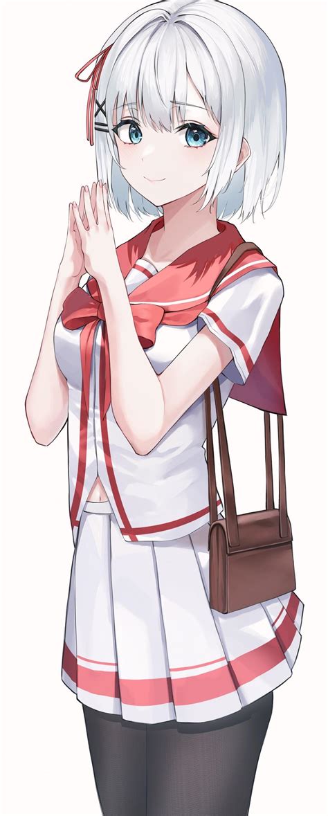 August Von Parseval Azur Lane Silverhair