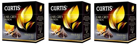 Curtis Tea EARL GREY PASSION 3 Pack 20 bags 3 boxes | Etsy