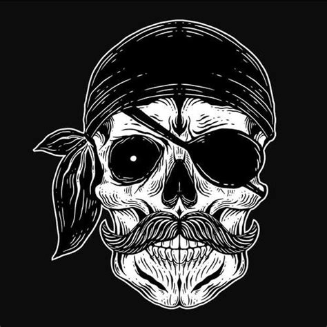 Pirate Crew Skull Vector Free Download
