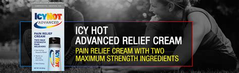Icy Hot Advanced Pain Relief Cream Oz Fast Acting Relief Buy Now With Express