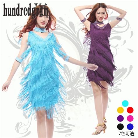 Novo vestido de dança latina do sexo feminino vestido de dança latina desempenho adulto prática