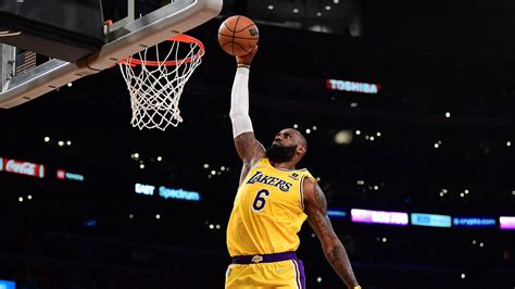Lebron James Slam Dunk - Digital Print - Etsy