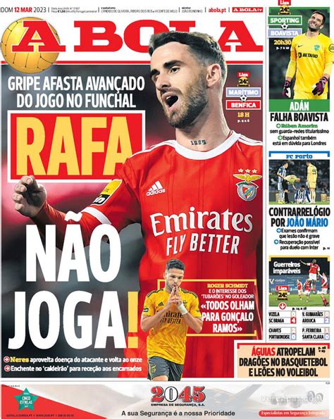 Capas Jornais Desportivos