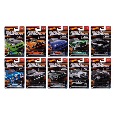 Hot Wheels Fast And Furious Set Of Hnr C A Mitsubishi Eclipse Toyota Supra Nissan Silvia