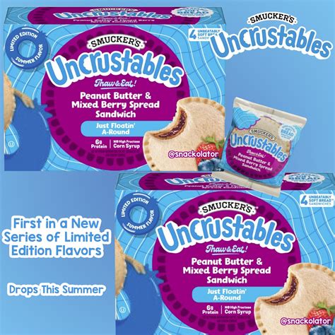 Snackolator Uncrustables Is About To Get Wild With A New Series Of