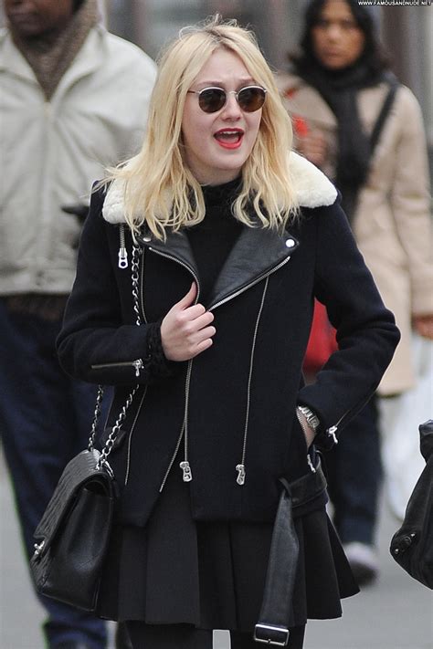 Dakota Fanning Celebrity Babe Straight Candids Beautiful