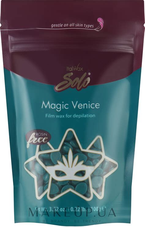 ItalWax Solo Magic Venice Film Wax Воск для депиляции пленочный в