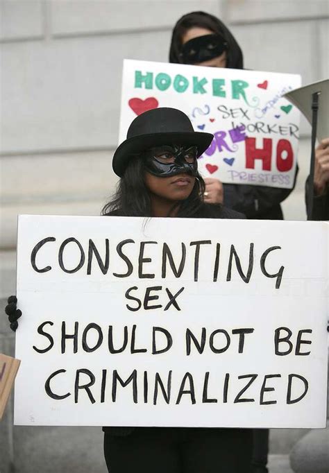 Sex Workers Protest Arrest Of Backpage Ceo Sfgate
