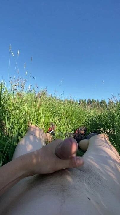 Full Load Cumshot In Grass Field Big Cock Cumshot In Outdoor Gay Porn XHamster