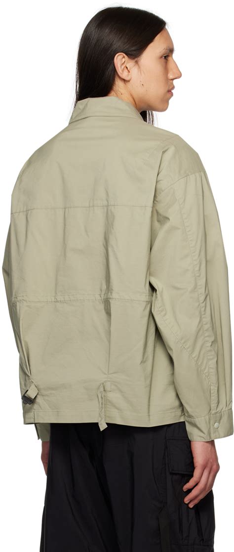 fce khaki utility jacket fce