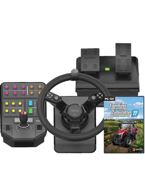 logitech  saitek farming simulator controller farming simulator