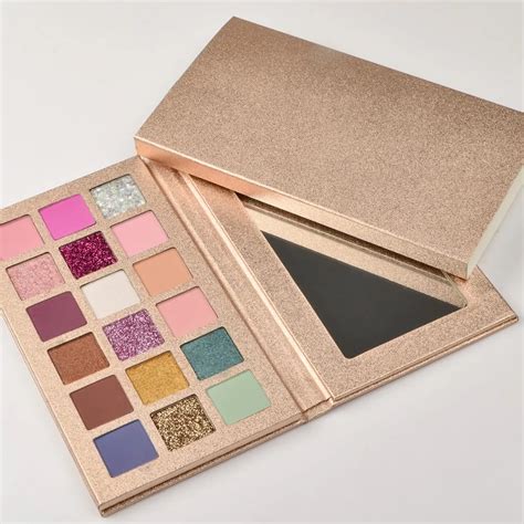 Rose Gold Color Eyeshadow Palette Thincen Cosmetics