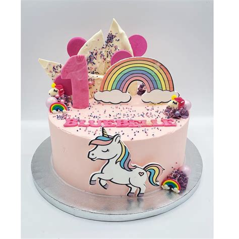 Pastel Colours Unicorn Cake Cambridge Fancy Cakes