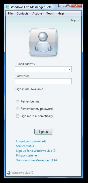 Windows Live Messenger 2009 Build 1405027908 Beta Versions Wiki
