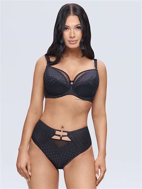 Biustonosz Trinity K Semi Soft Czarny Dalia Lingerie