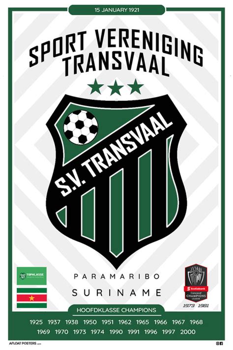 Sv Transvaal Poster 12x18