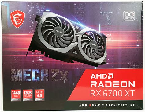 Msi Radeon Rx 6700 Xt Mech 2x 12g Oc Agrotendencia Tv