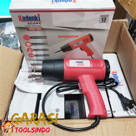 Jual Hot Gun Kodenki Hotgun Hot Air Gun Pistol Pemanas Listrik Heat Gun Shopee Indonesia
