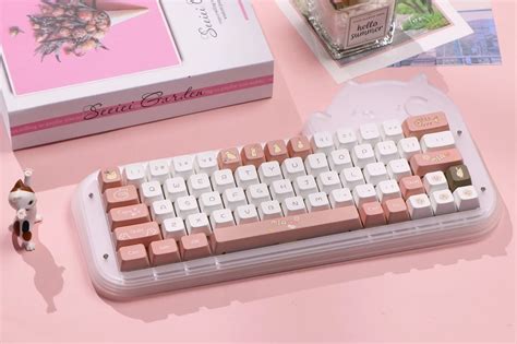Epomaker Mini Cat Hot Swappable Acrylic Rgb Wired Mechanical Gaming Keyboard Mechanical Mini