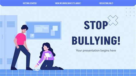 Stop Bullying Google Slides Powerpoint Template