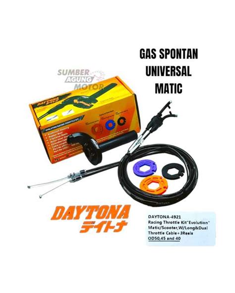 Gas Spontan Kabel Universal Matic Bebek Sport Original