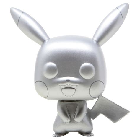 Funko POP Games Pokemon - Pikachu Silver Metallic silver