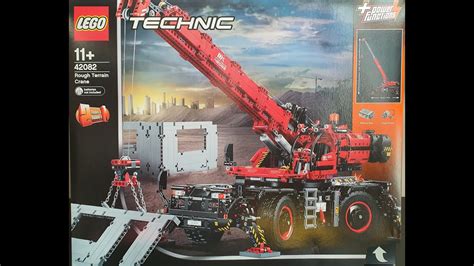 Lego Technic Rough Terrain Crane Set 42082 Build And Review YouTube