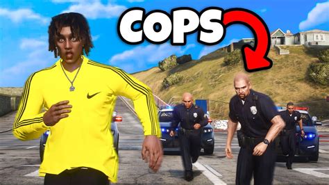 I Got HUNTED By The COPS In GTA 5 RP YouTube