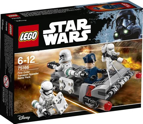 Характеристики Конструктор LEGO Star Wars 75166 Спидер Первого ордена ...