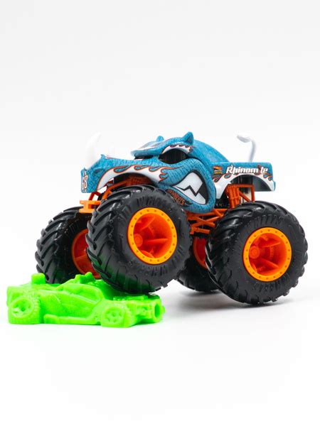 Машинки Hot Wheels Монстр Трак Rhinomite НОВИНКА купить на OZON по низкой цене