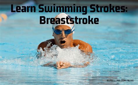 How To Learn Swimming Strokes Favorite Breaststroke Drills Two