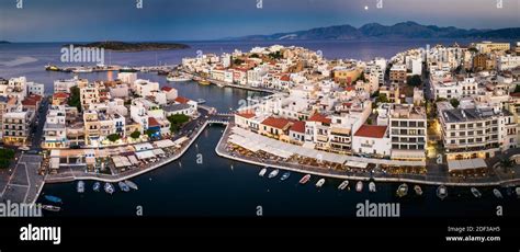 Agios Nikolaos (Hagios Nikolaos or Aghios Nikolaos Stock Photo - Alamy