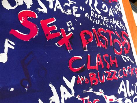 Sex Pistols The Clash Buzzcoks The Midnight Special 1976 Poster