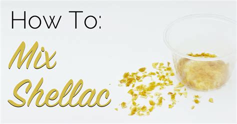 How To Mix Shellac The Craftsman Blog
