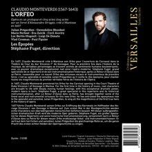 Claudio Monteverdi L Orfeo Cds Jpc