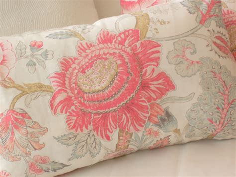 Pair of decorative Throw Pillow designer fabrics by 1shawfield