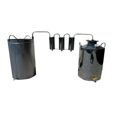 Непроточный дистиллятор тройной очистки Cropper на 20 литров с ...