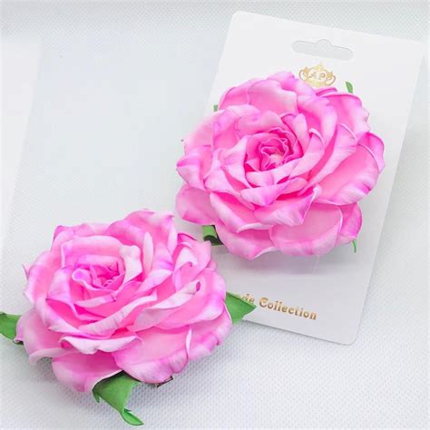 Заколка для Волос с Розой Заколка Нарядная с Цветком Украшение в ...