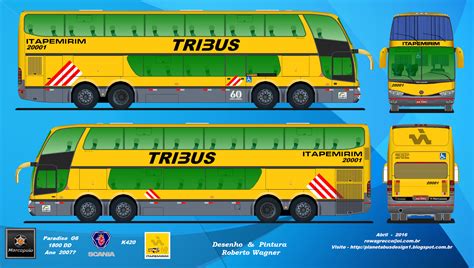 Planeta Bus Design Viação Itapemirim Marcopolo Paradiso G6 1800 DD