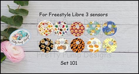 Freestyle Libre 3 Sensor Stickers, Fall, Autumn - Etsy