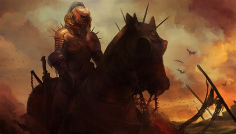 Badass Knight Paolo Puggioni Concept Art And Illustration Paolo Puggioni Concept Art