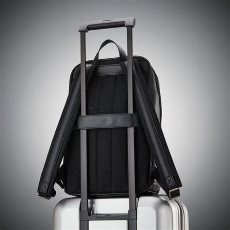 Samsonite Classic Leather Backpack - Canada Luggage Depot