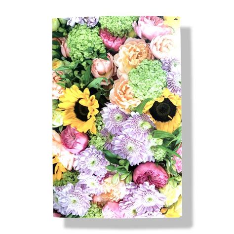 Blanco Wenskaart Bloemen X Cards Crafts